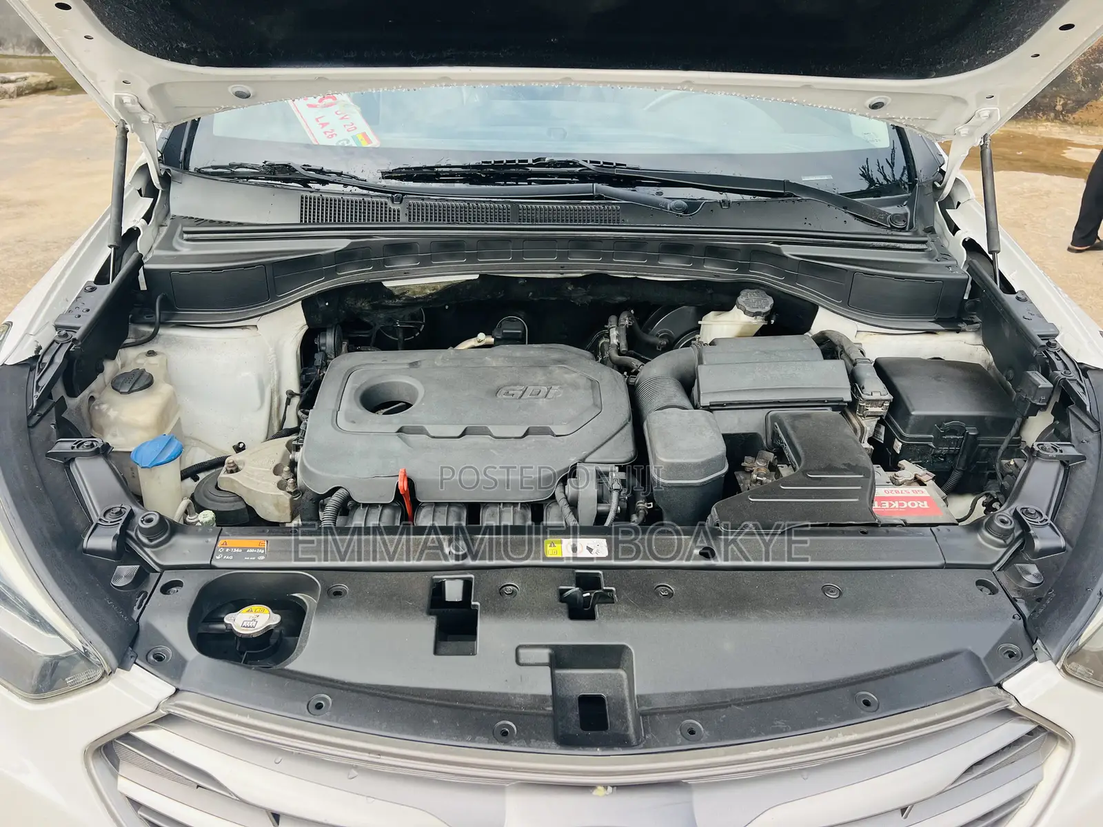 Hyundai Santa Fe Limited AWD 2016 White