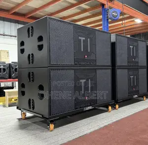 T.I La-218 Dual 18" Subwoofer and Ap-18 Amp for La-218