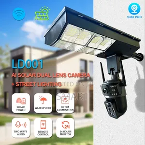 Solar Camera 4g Lens Street Light. 3000w