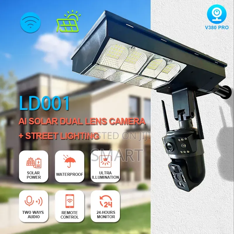 Solar Camera 4g Lens Street Light. 3000w