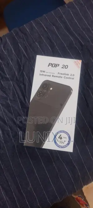 New Tecno Pop 20 64 GB Black