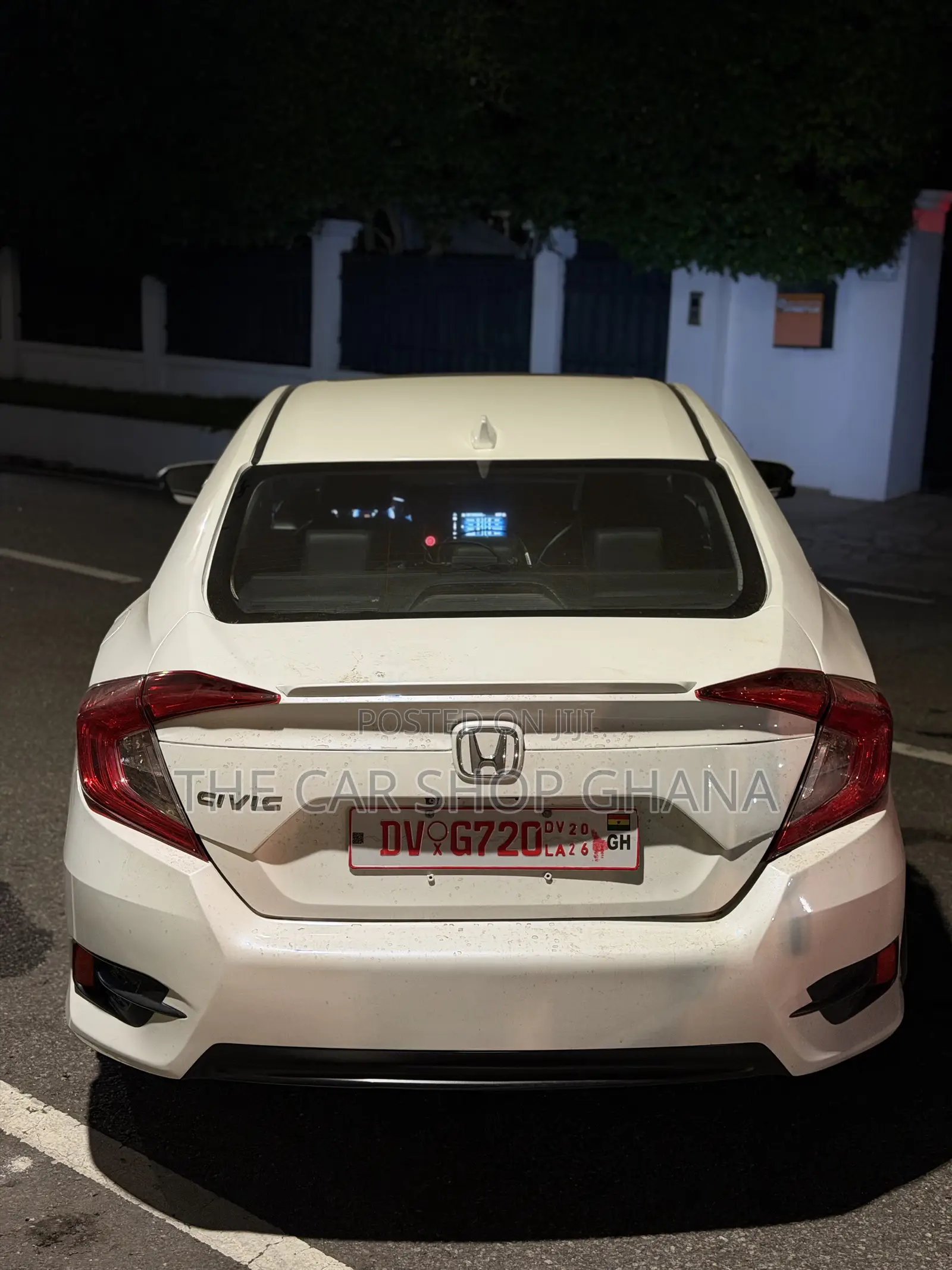 Honda Civic Touring Sedan 2018 White