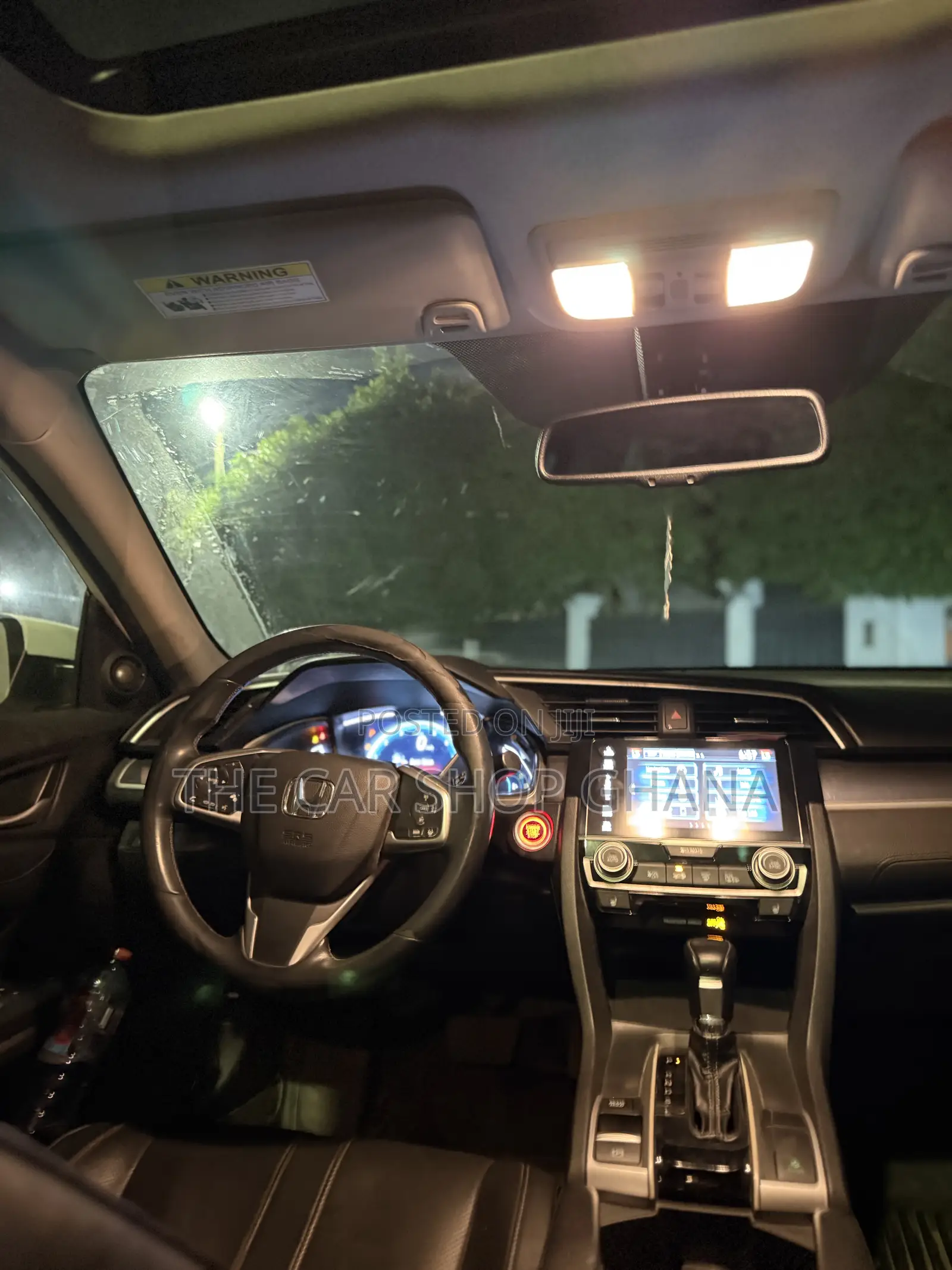 Honda Civic Touring Sedan 2018 White
