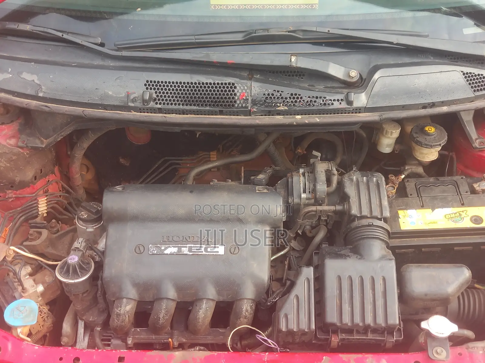 Honda Fit 2008 Red