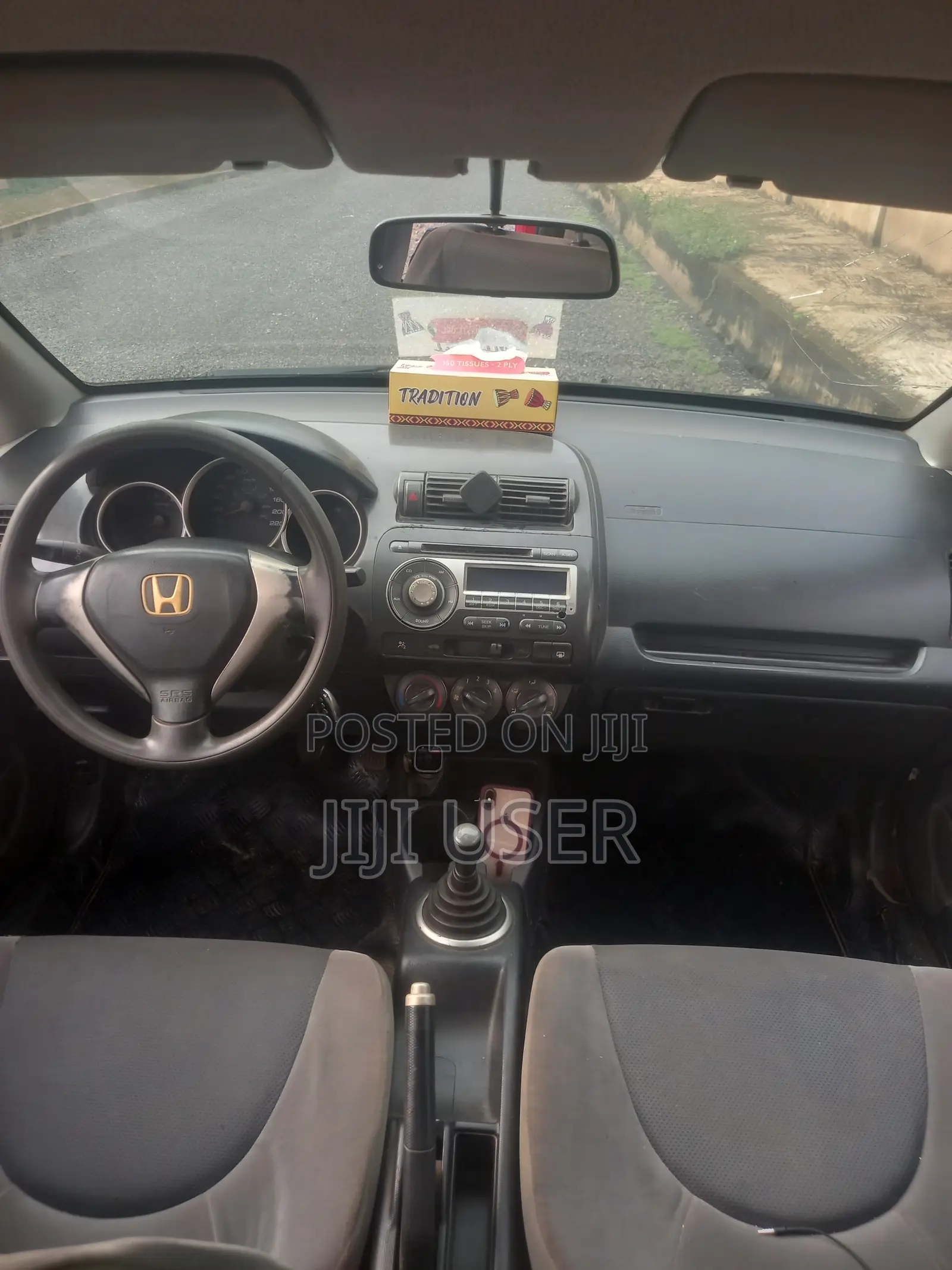 Honda Fit 2008 Red