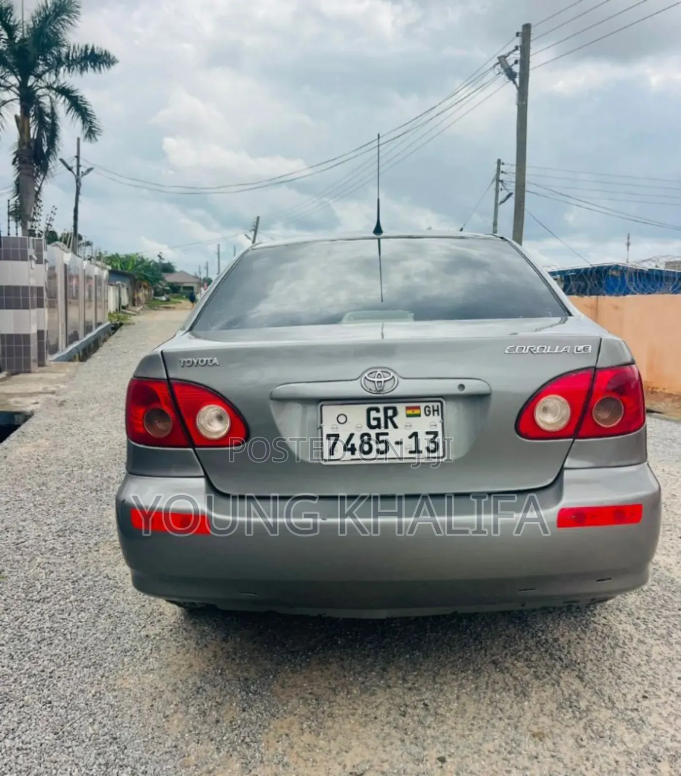 Toyota Corolla 2007 Gray
