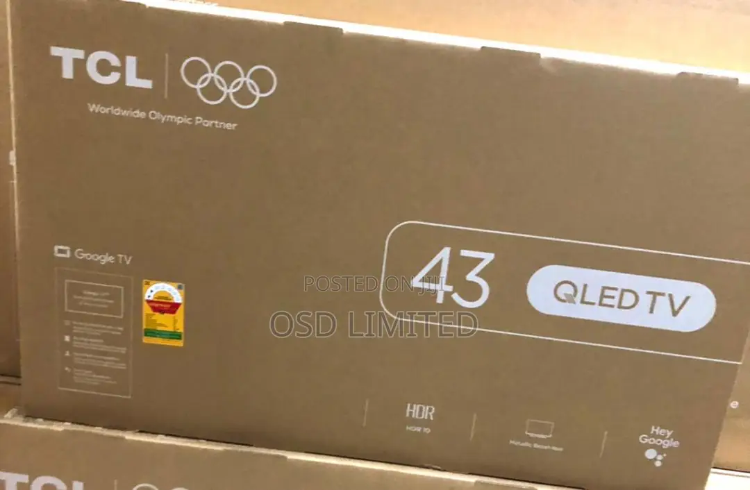 World Cup Promo TCL 43" Qled With Hands-Free Voice Control