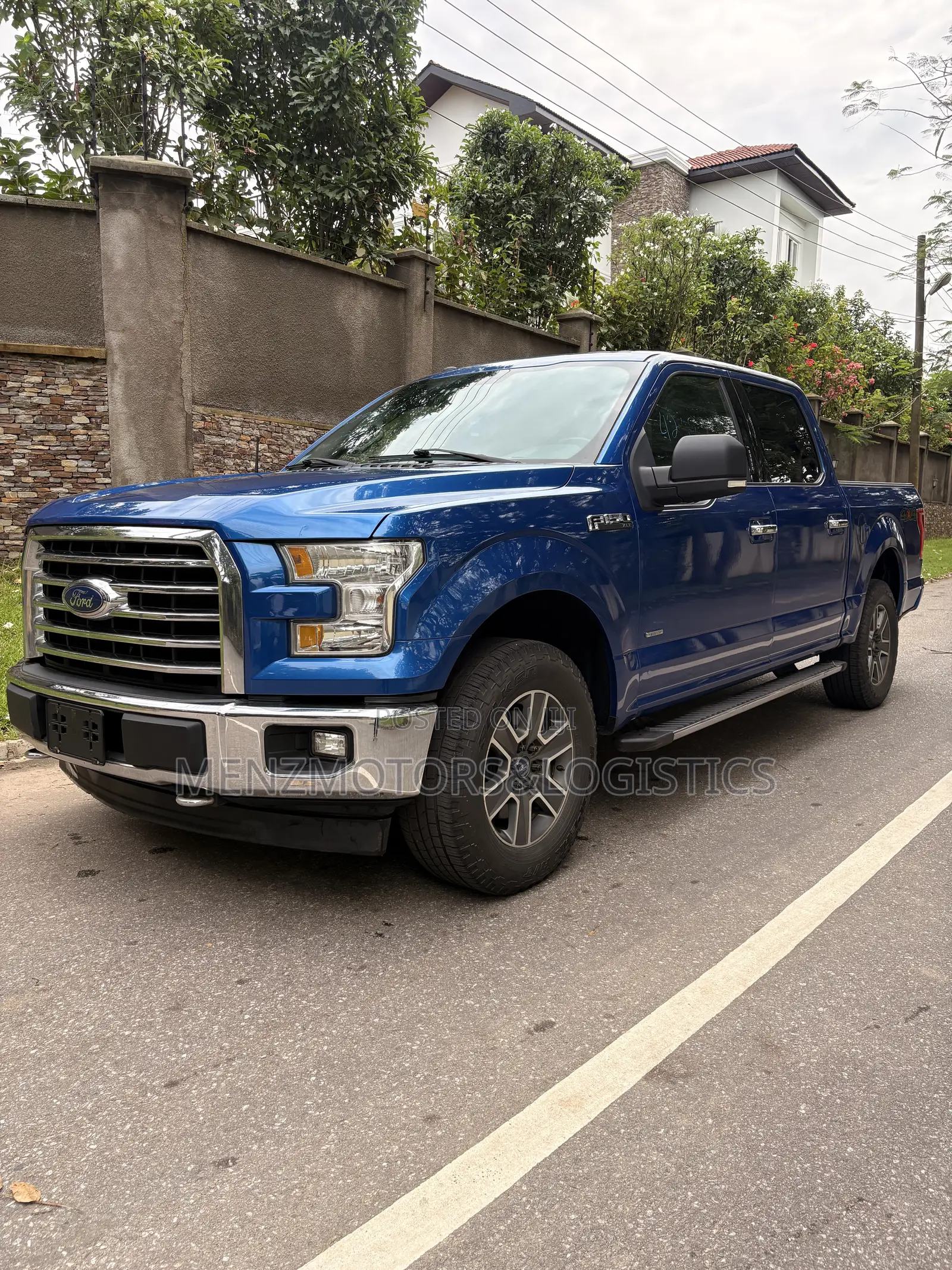 Ford F-150 XLT 4x2 SuperCab Styleside 8 ft. box 163 in. WB 2017 Blue