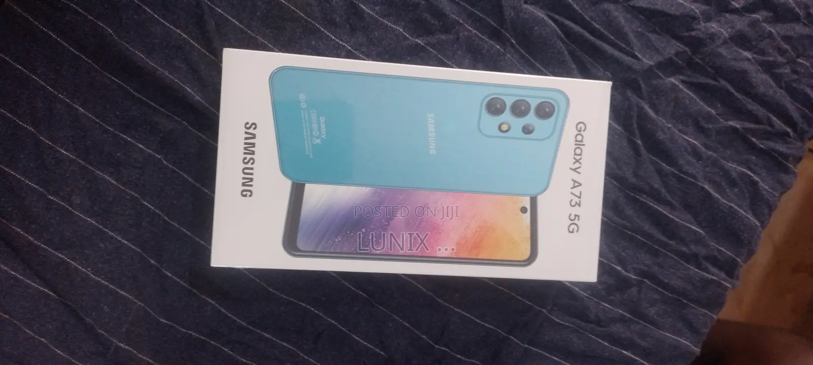 New Samsung Galaxy A73 5G 256 GB Blue