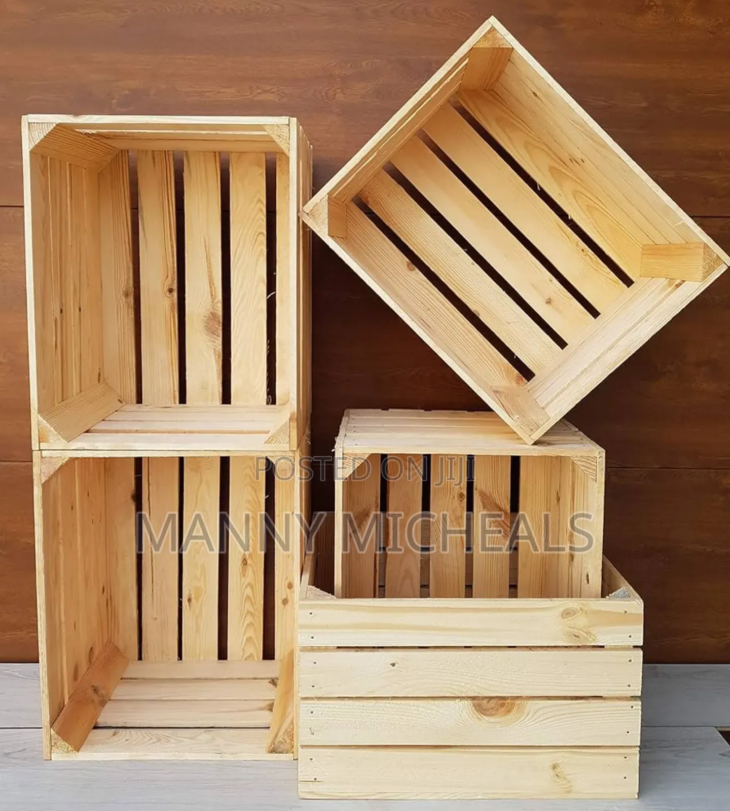 Custom Made Wooden Crates For Sale