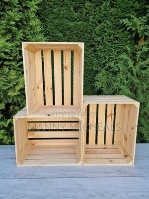 Custom Made Wooden Crates For Sale