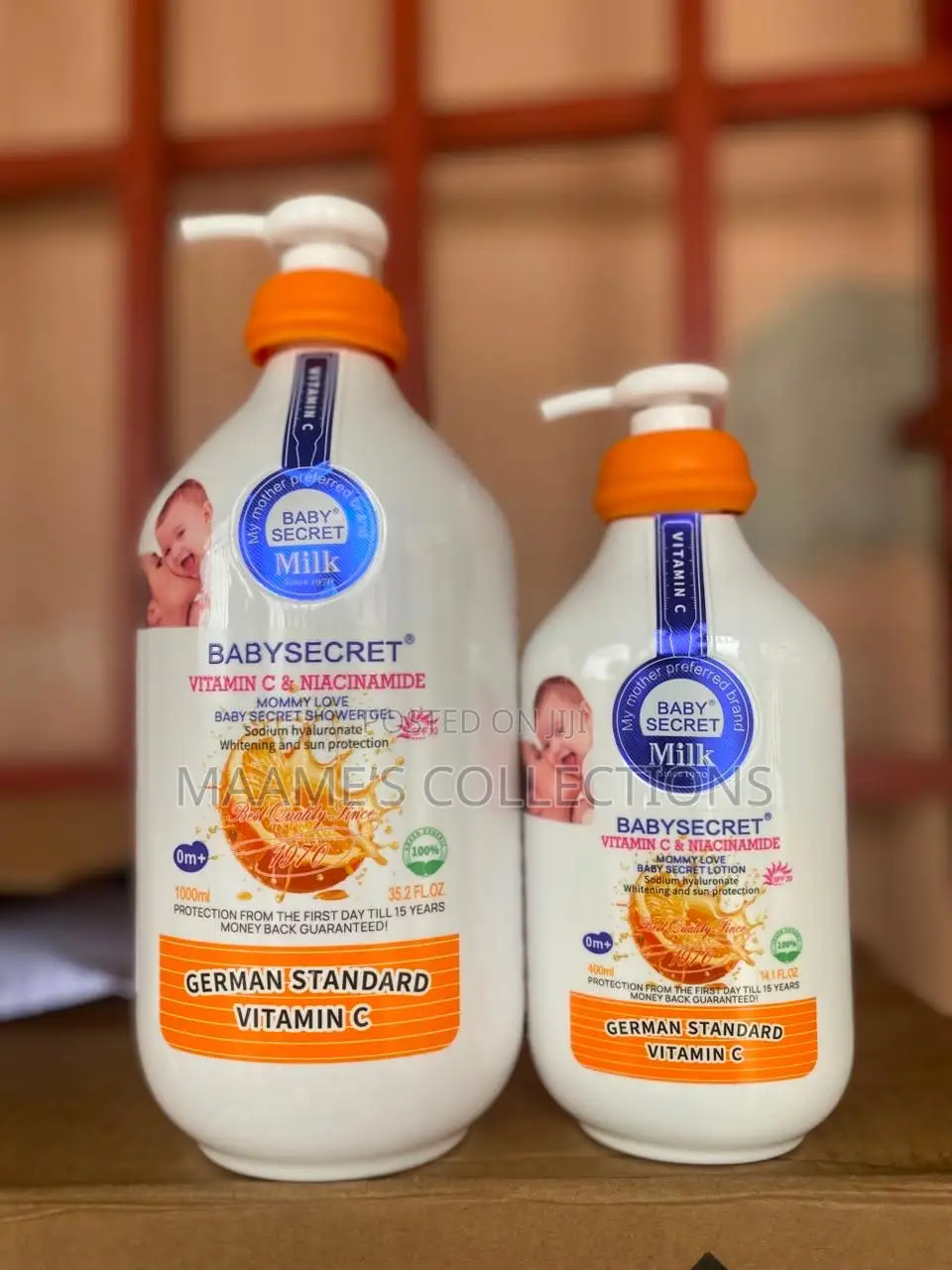 Baby Secret Vitamin C And Niacinamide Shower Gel And Body Lotion Set