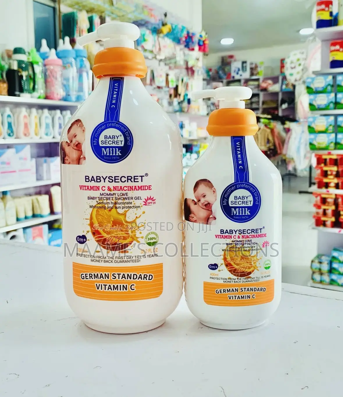 Baby Secret Vitamin C And Niacinamide Shower Gel And Body Lotion Set