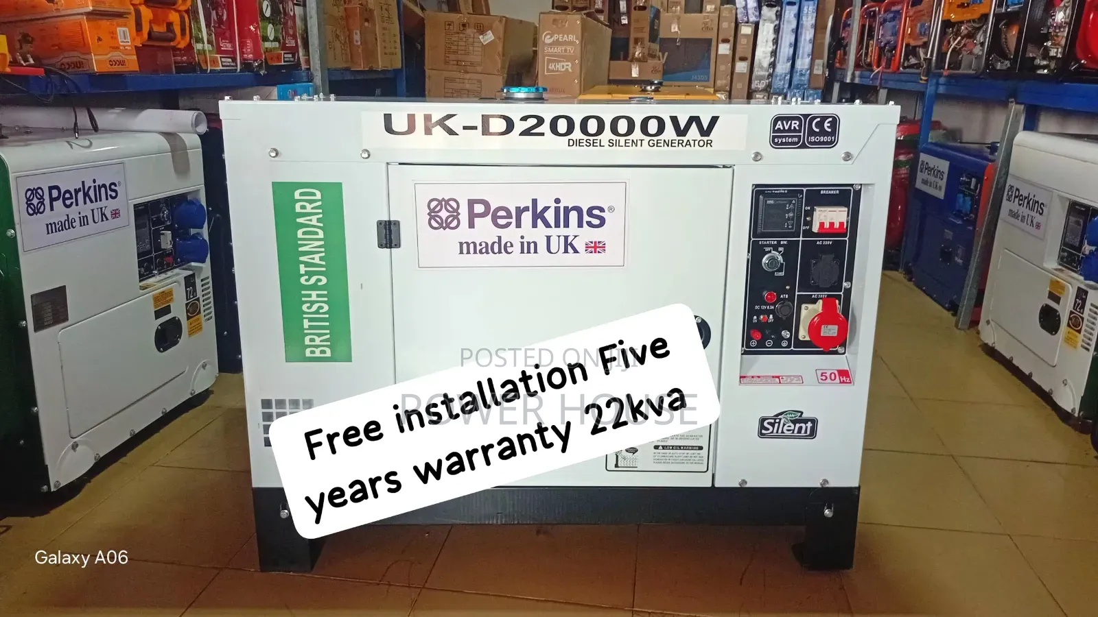 Keep Your Business Running Smoothly With the Powerful 22kva