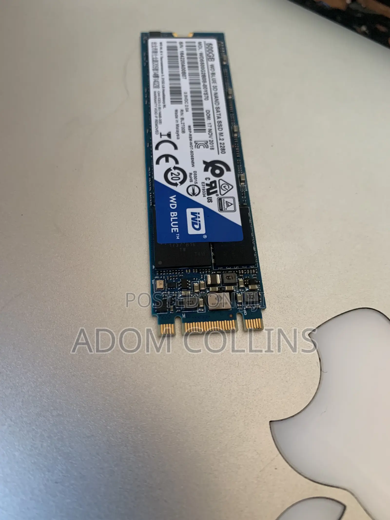 500gb Wd Blue 3d Nand Sata SSD M.2 2280