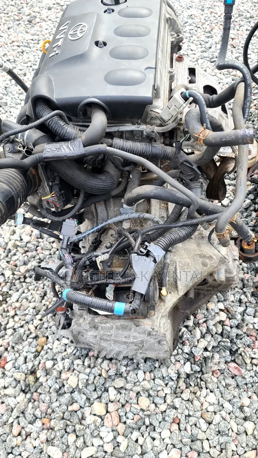 Yaris 2008 Engine 4 Plugs