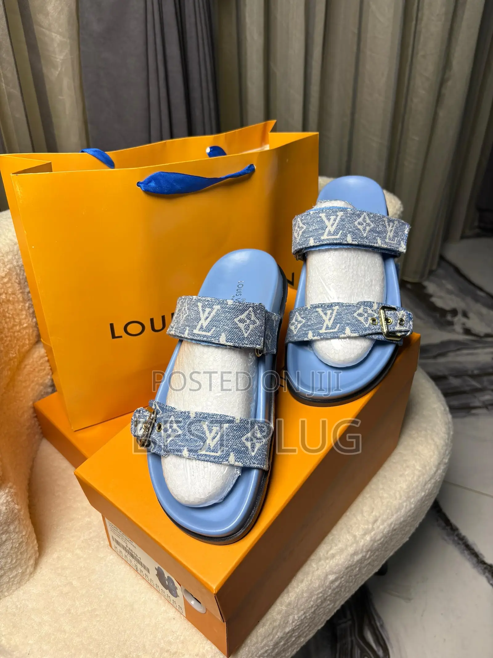 Original Louis Vuitton Unisex Sandals