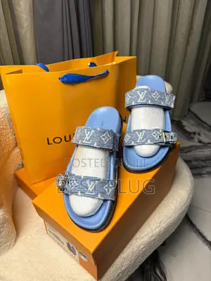 Original Louis Vuitton Unisex Sandals
