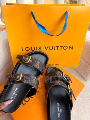 Original Louis Vuitton Unisex Sandals