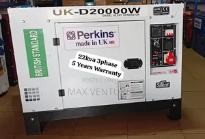 Premium 22kva Diesel Generator – 100% Copper Alternator 22kva
