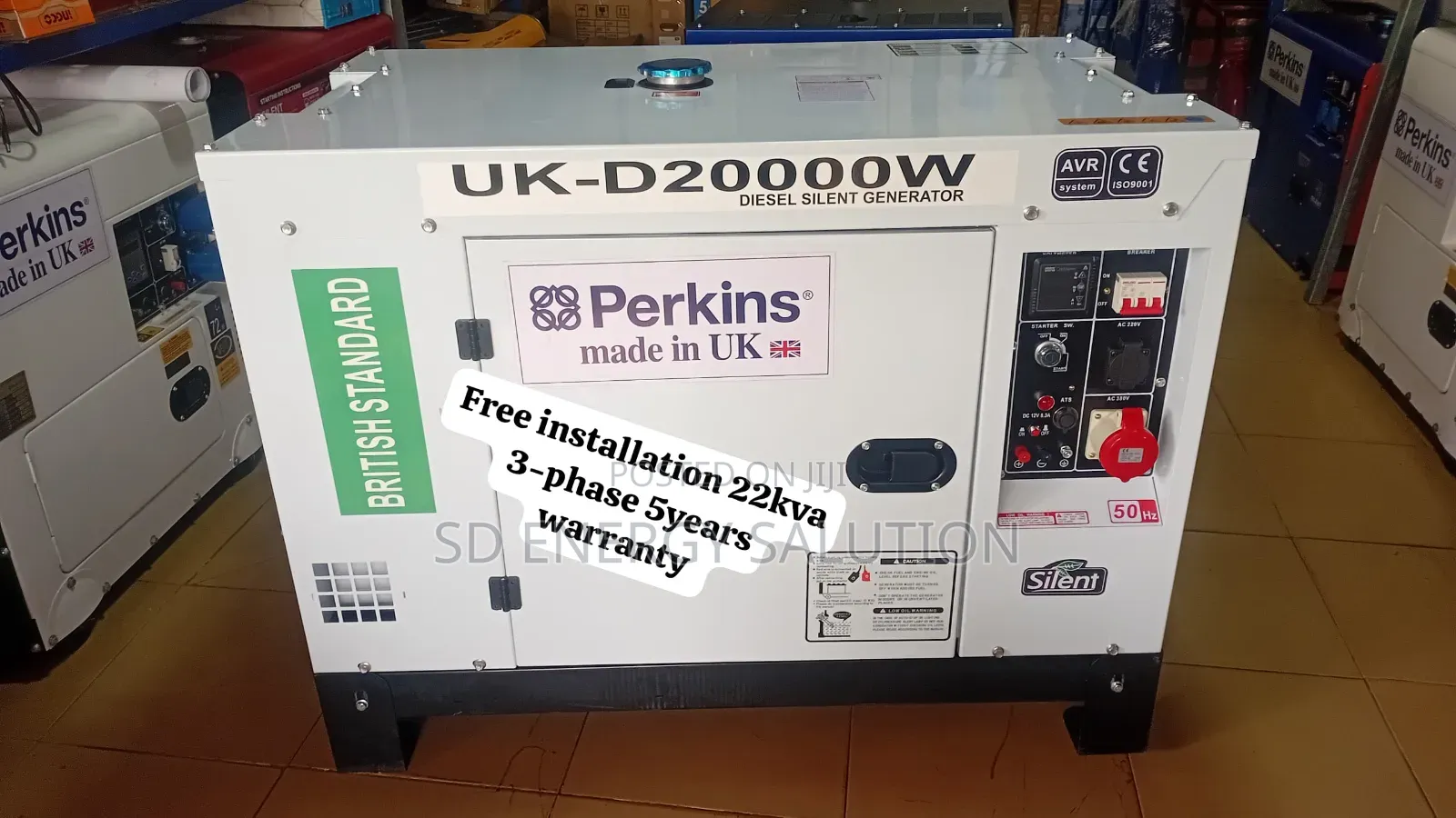 Perkins 22kva Diesel Generator – Reliable Power Anytime 22kva