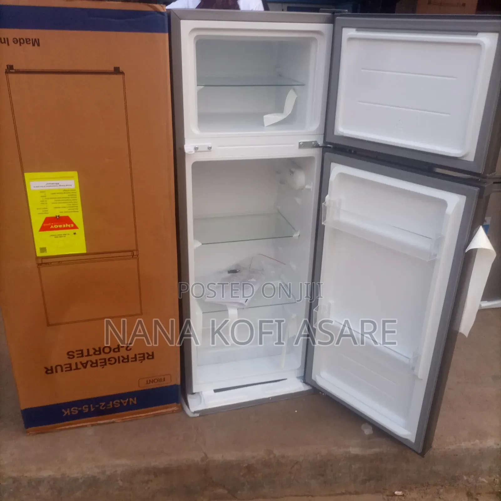 Nasco 108litres Top Freezer Refrigerator