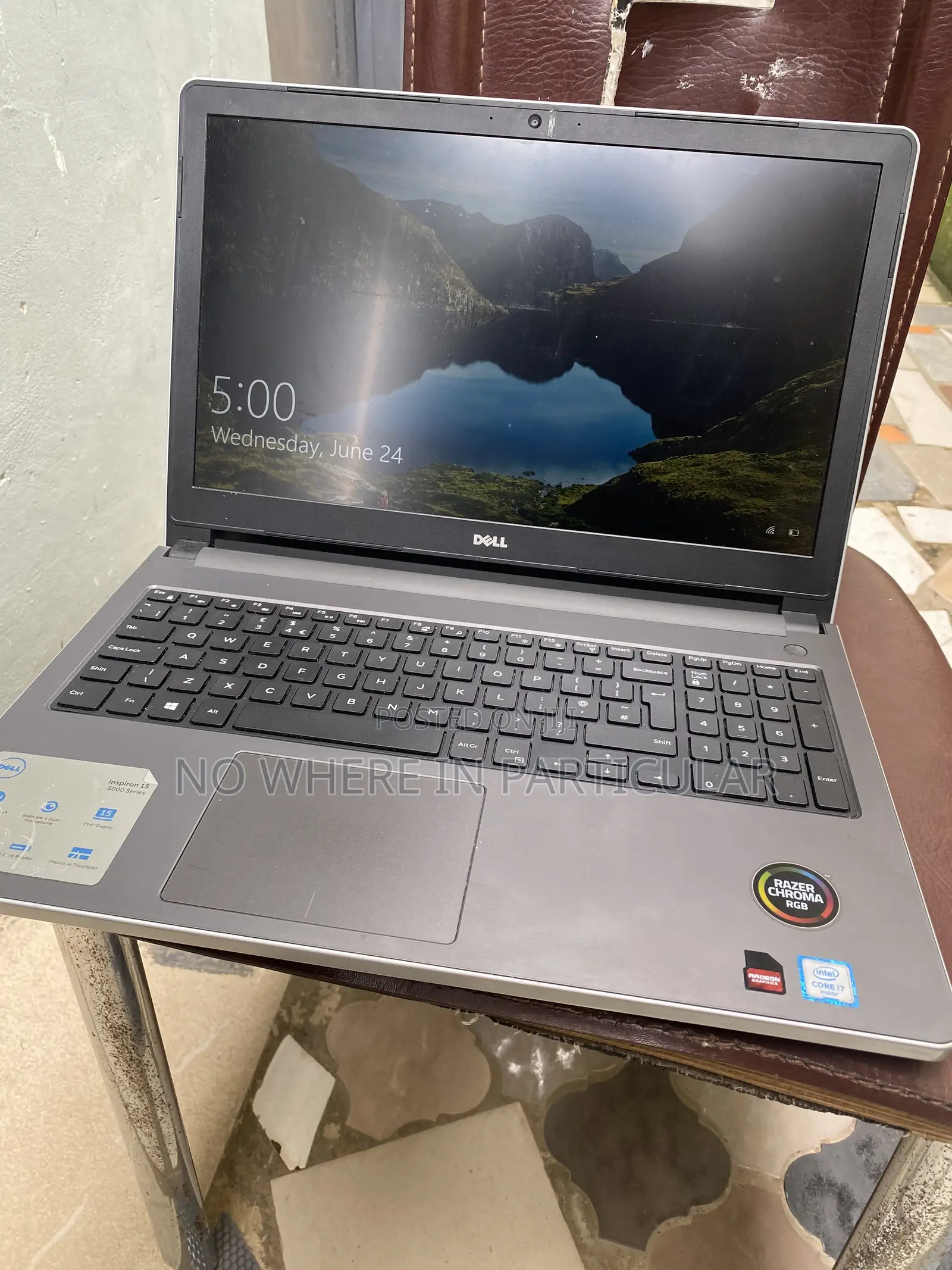 Laptop Dell Inspiron 15 16GB Intel Core i7 SSHD+SSD 500GB