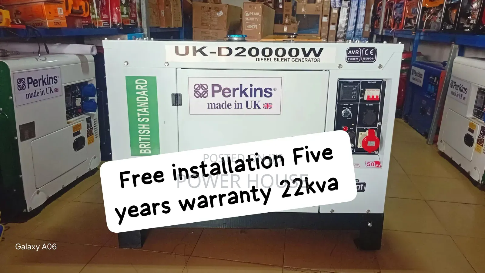 Power That Works as Hard as You Do – Perkins 22kva Diesel