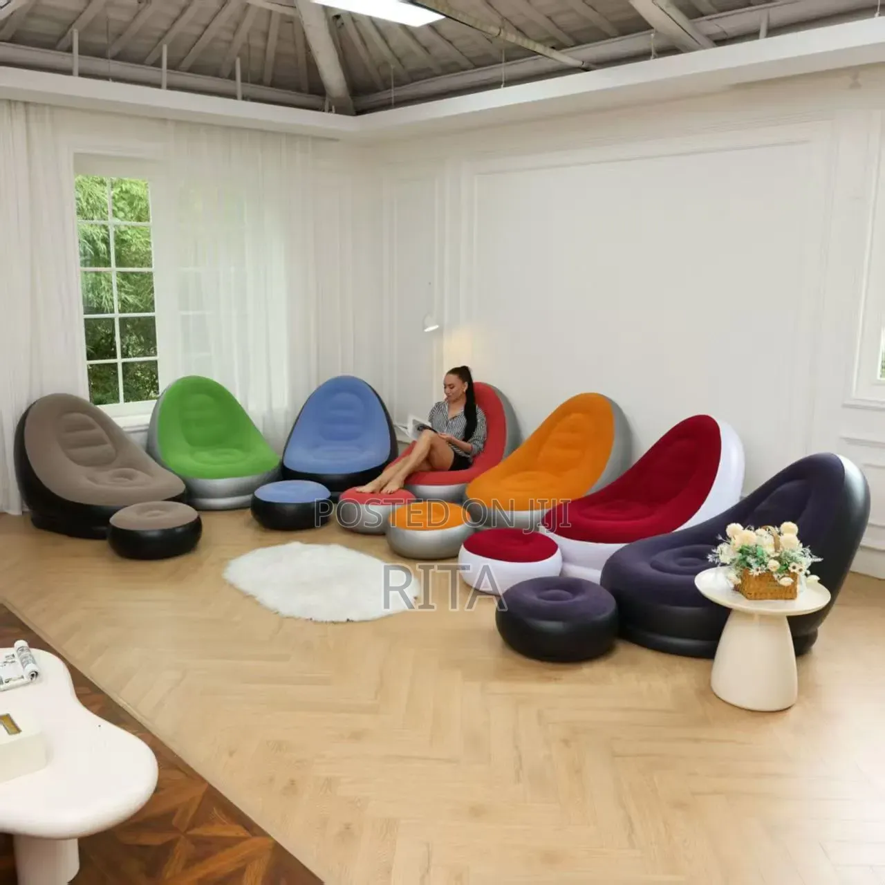 Big Size Inflatable Sofa With a Pump