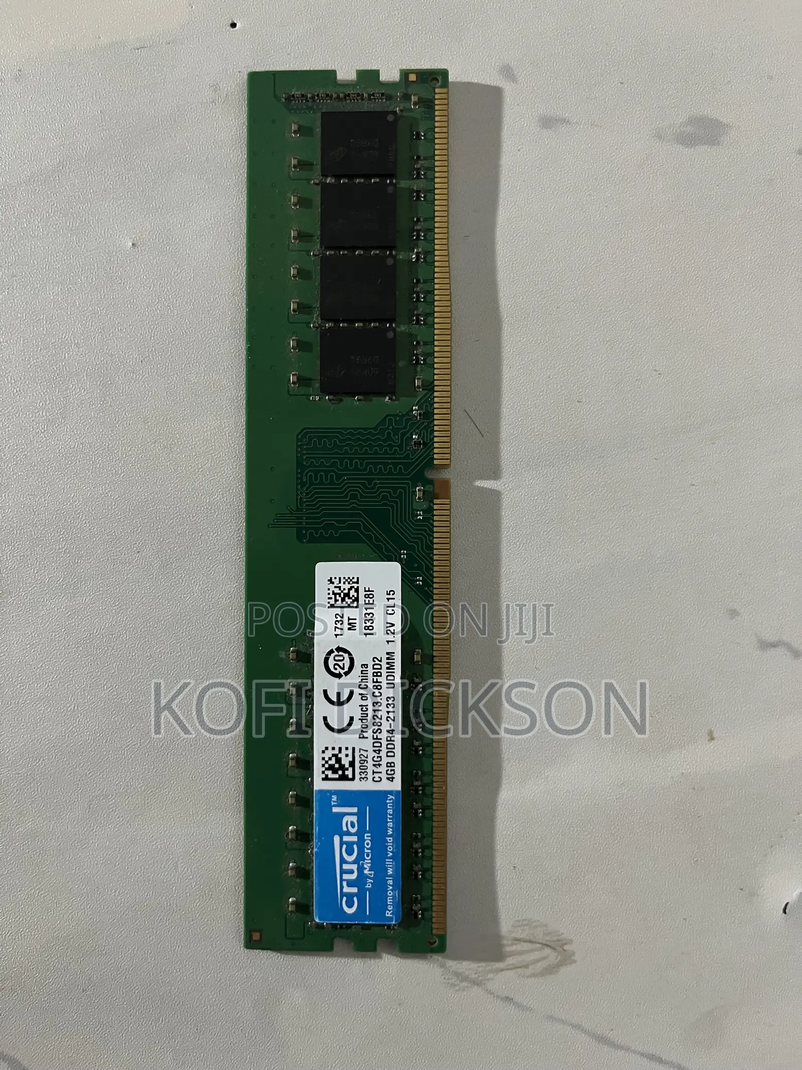 Crucial Ddr4 4gb Ram.
