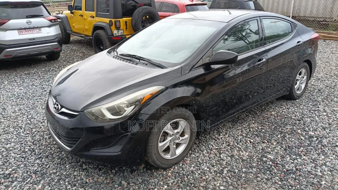Hyundai Elantra Limited 4dr Sedan (1.8L 4cyl 6A) 2015 Black