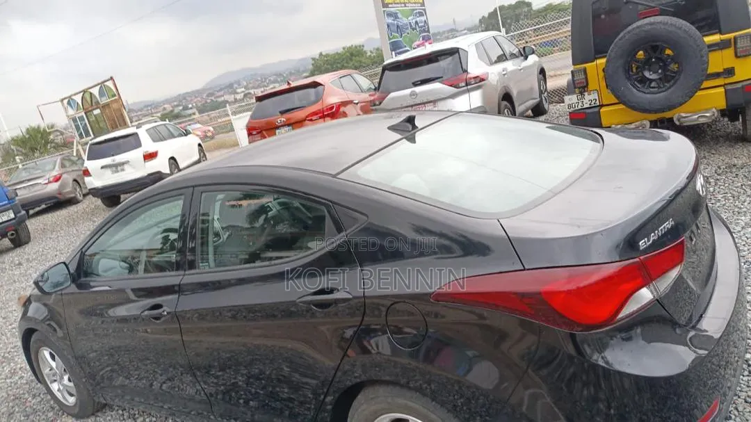 Hyundai Elantra Limited 4dr Sedan (1.8L 4cyl 6A) 2015 Black