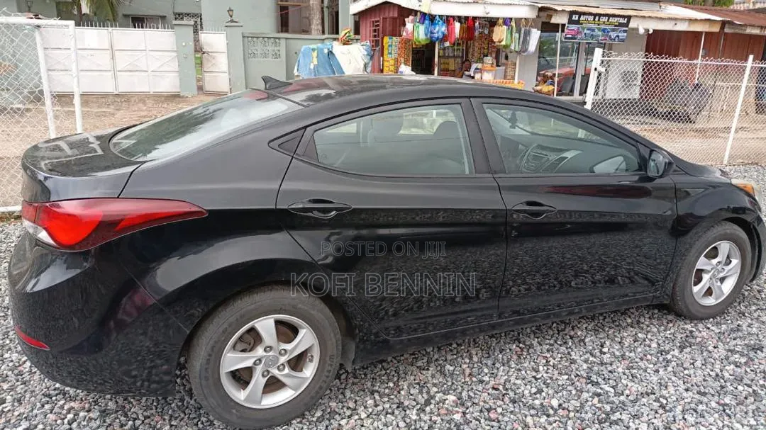 Hyundai Elantra Limited 4dr Sedan (1.8L 4cyl 6A) 2015 Black