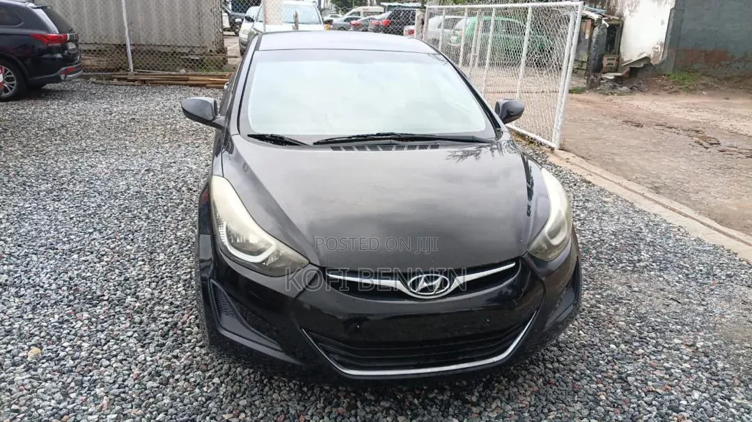Hyundai Elantra Limited 4dr Sedan (1.8L 4cyl 6A) 2015 Black