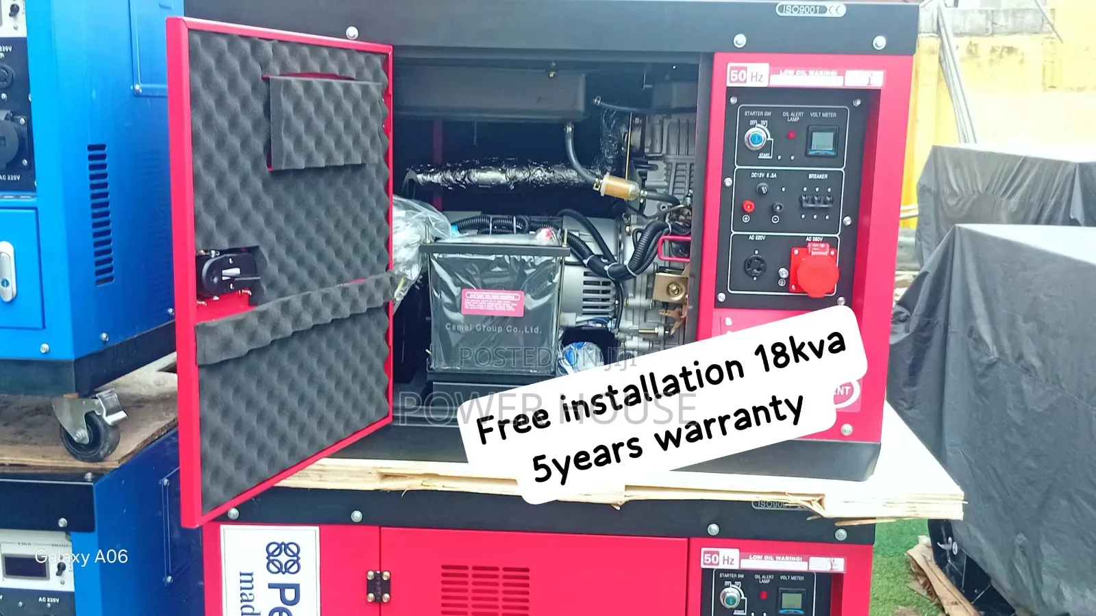 Perkins 18kva Silent Diesel Generator – Built for Maximum 18kva