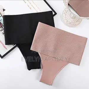 Women Seamless Tummy Control Thong Panties, Women Waist Cincher Pant