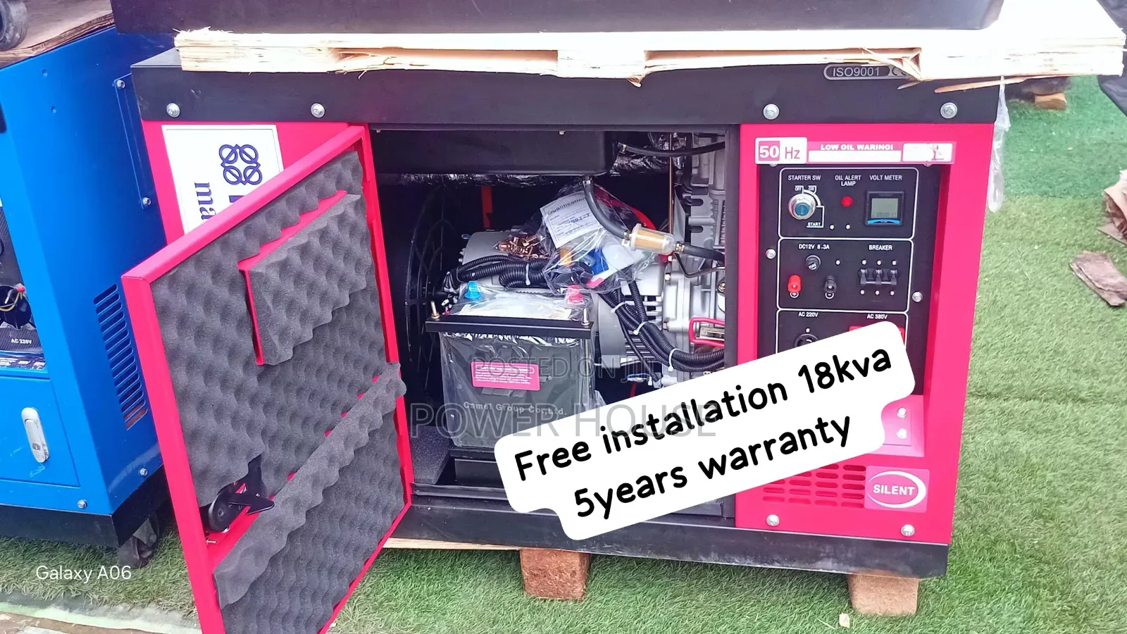 18kva Perkins Diesel Generator–Perfect for Shops, Industral Use 18kva