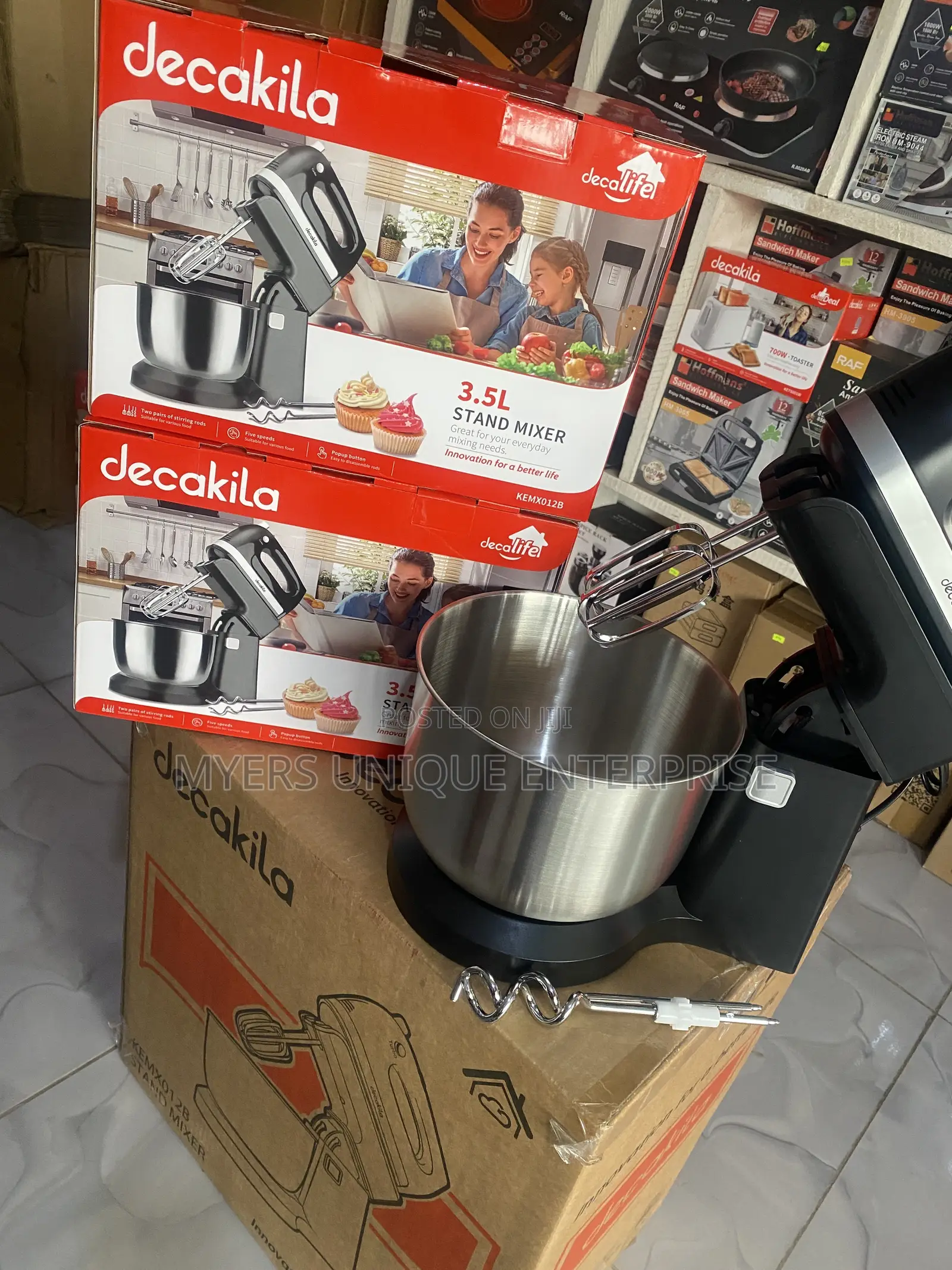 3.5l Stainless Steel Bowl Stand Mixer,Decakila Decolife