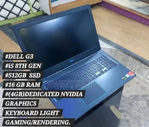 Laptop Dell G3 15 3590 16GB Intel Core i5 SSD 256GB