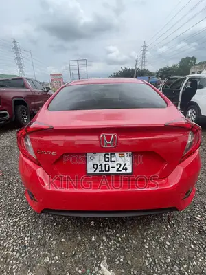 Honda Civic EX-L 4dr Sedan (1.5L 4cyl) 2017 Red