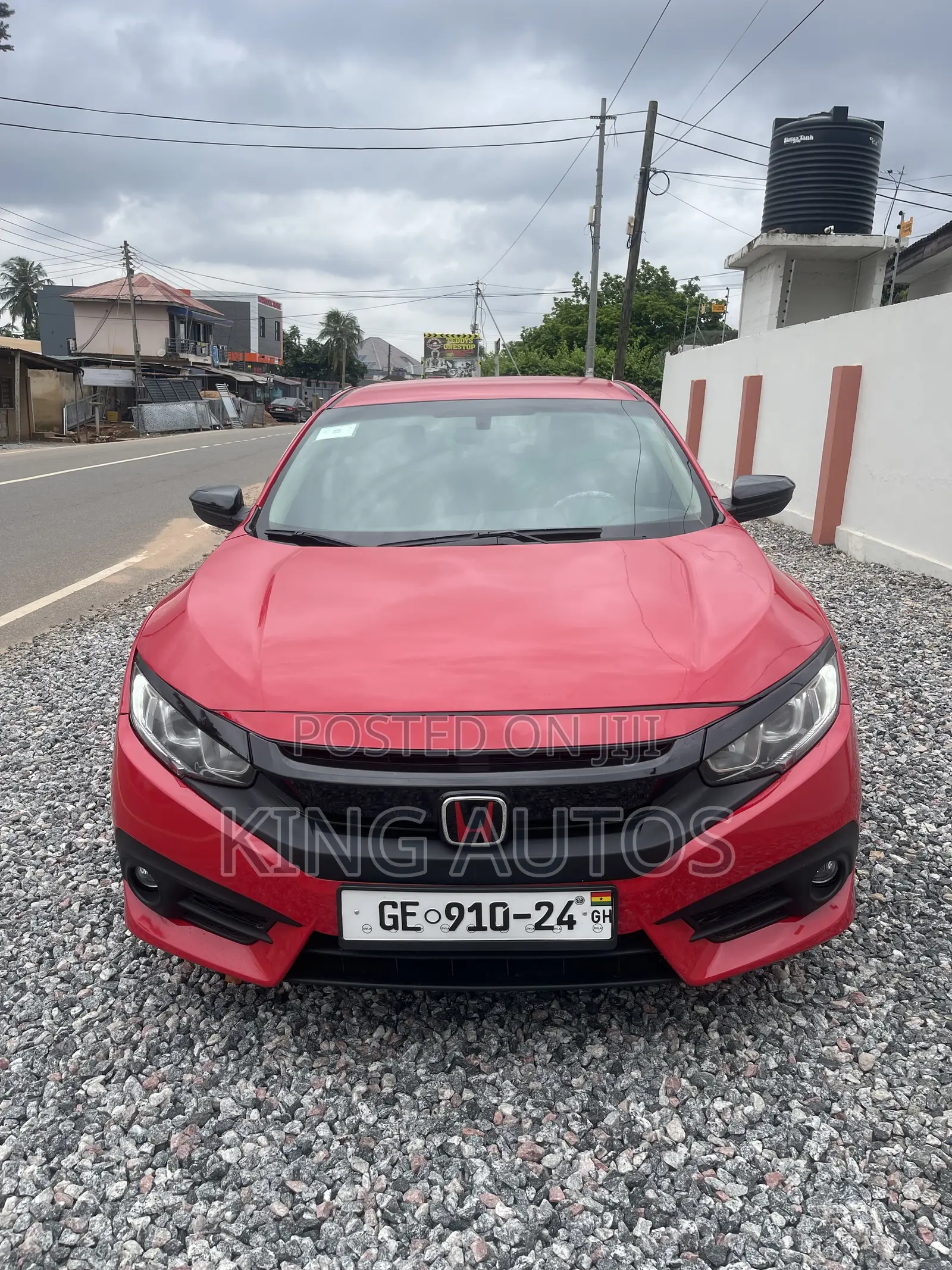 Honda Civic EX-L 4dr Sedan (1.5L 4cyl) 2017 Red