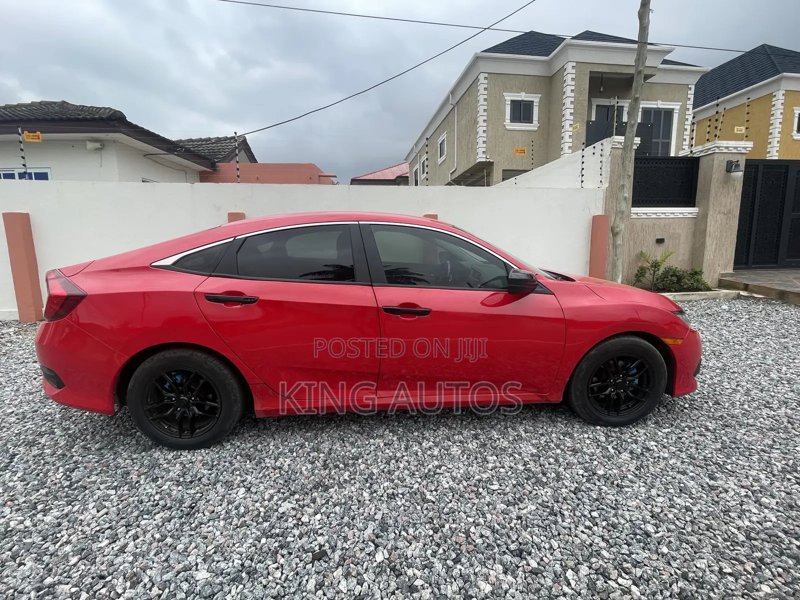 Honda Civic EX-L 4dr Sedan (1.5L 4cyl) 2017 Red