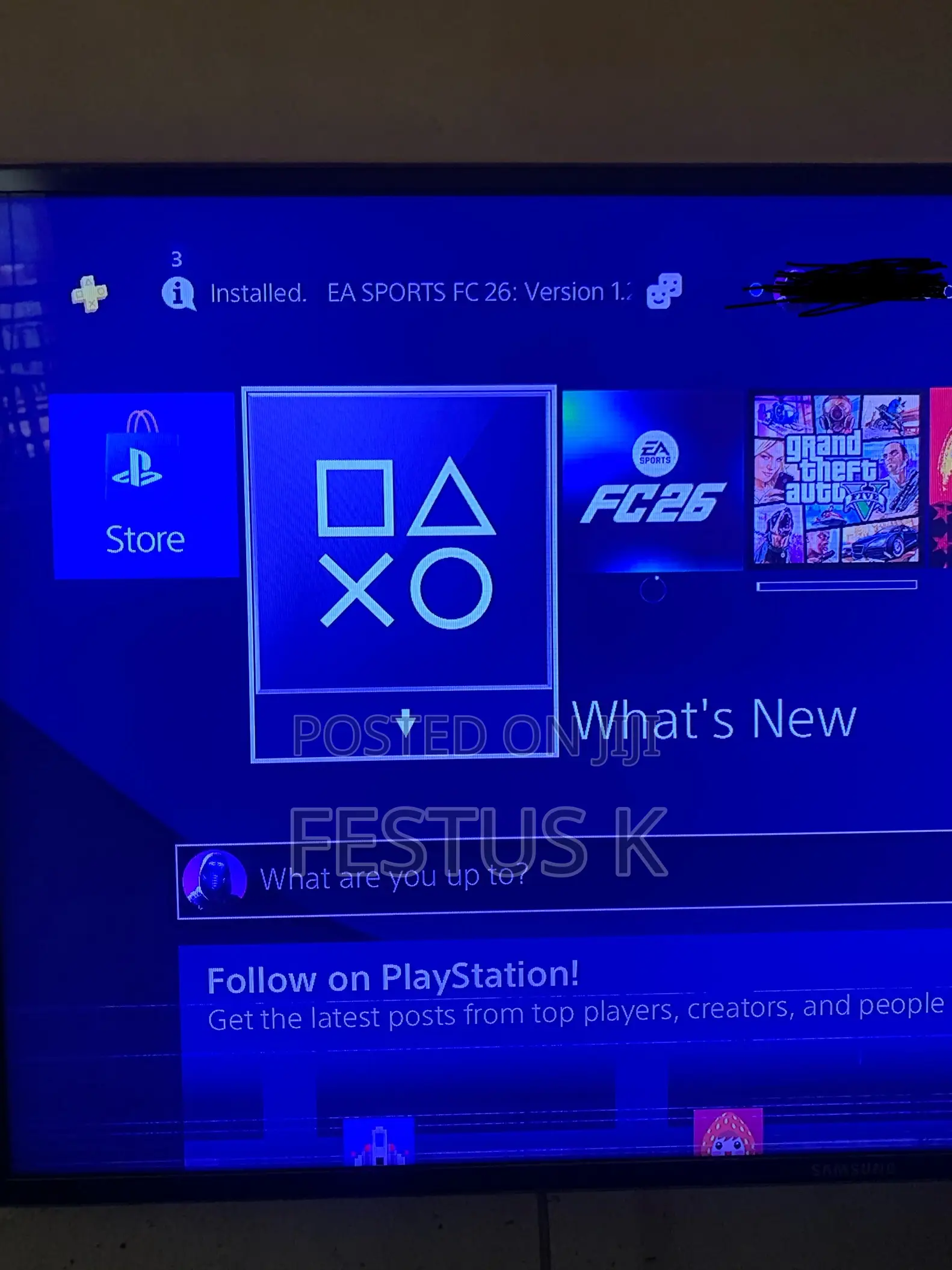 Ps4 Standard With Games (Fc26 Gtav)