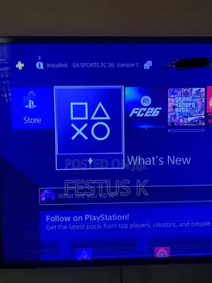 Ps4 Standard With Games (Fc26 Gtav)