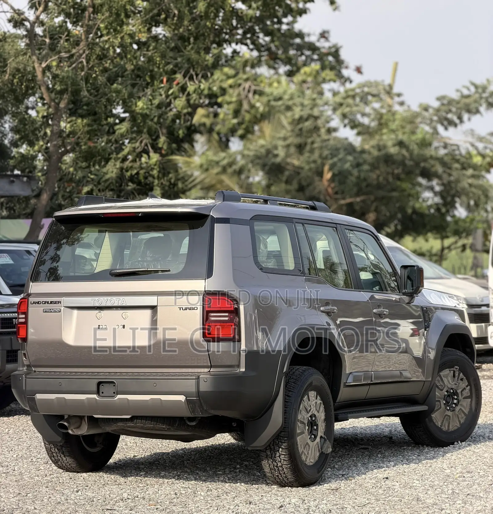 New Toyota Land Cruiser Prado 2025 Gray