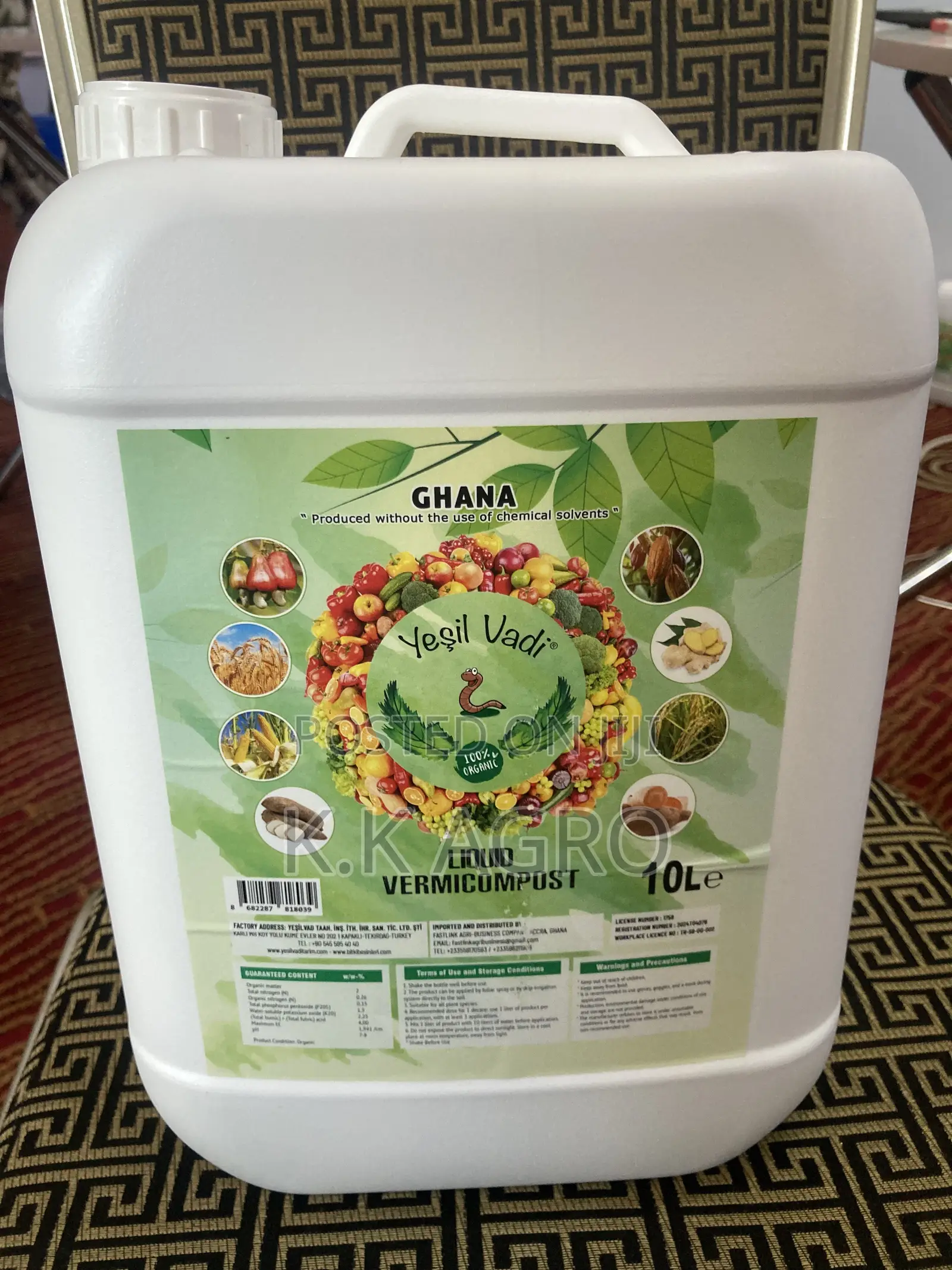 Vermicompost, Organic Liquid Fertilizer for Farmers