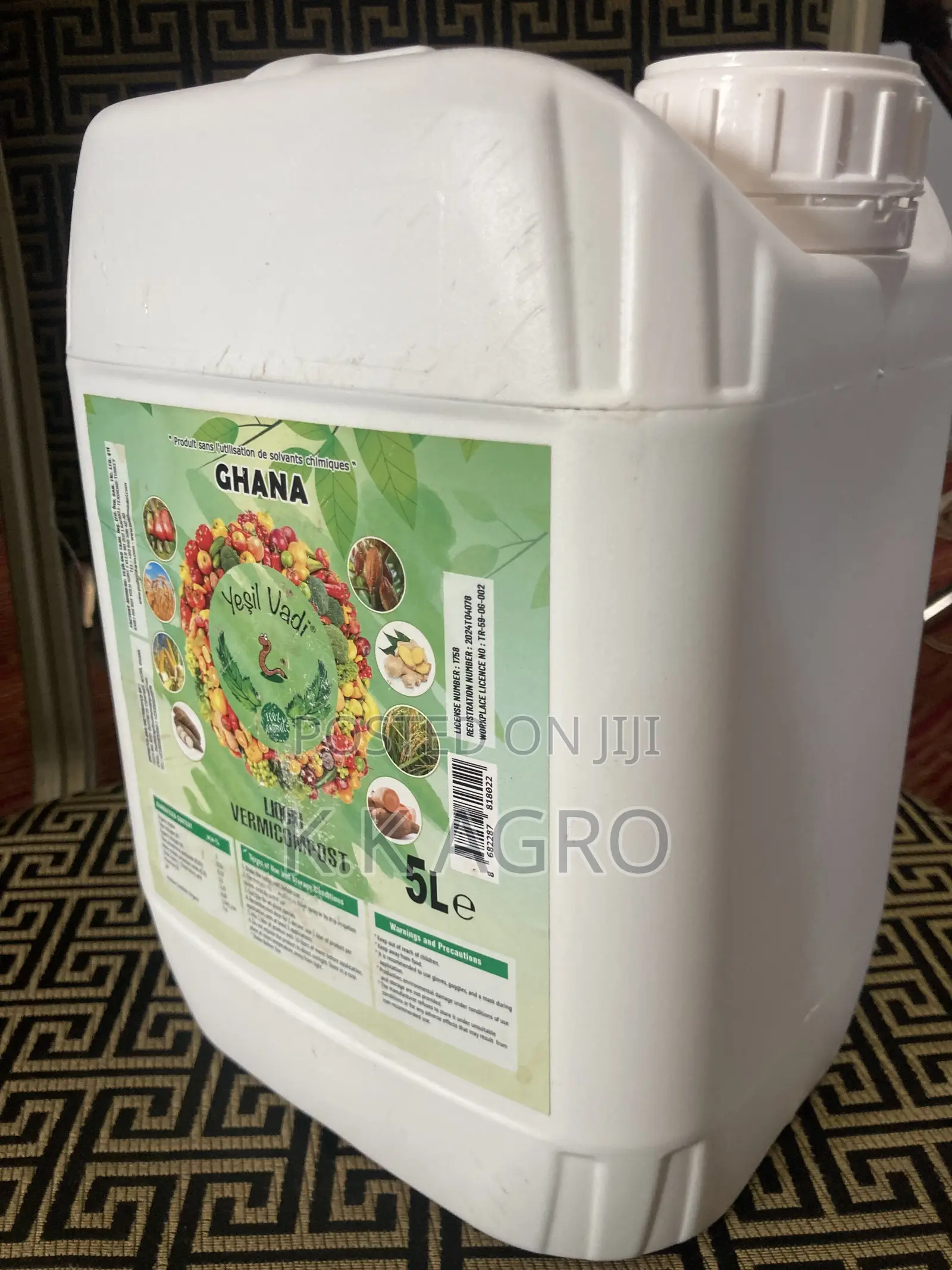 Vermicompost, Liquid Organic Fertilizer for All Crops