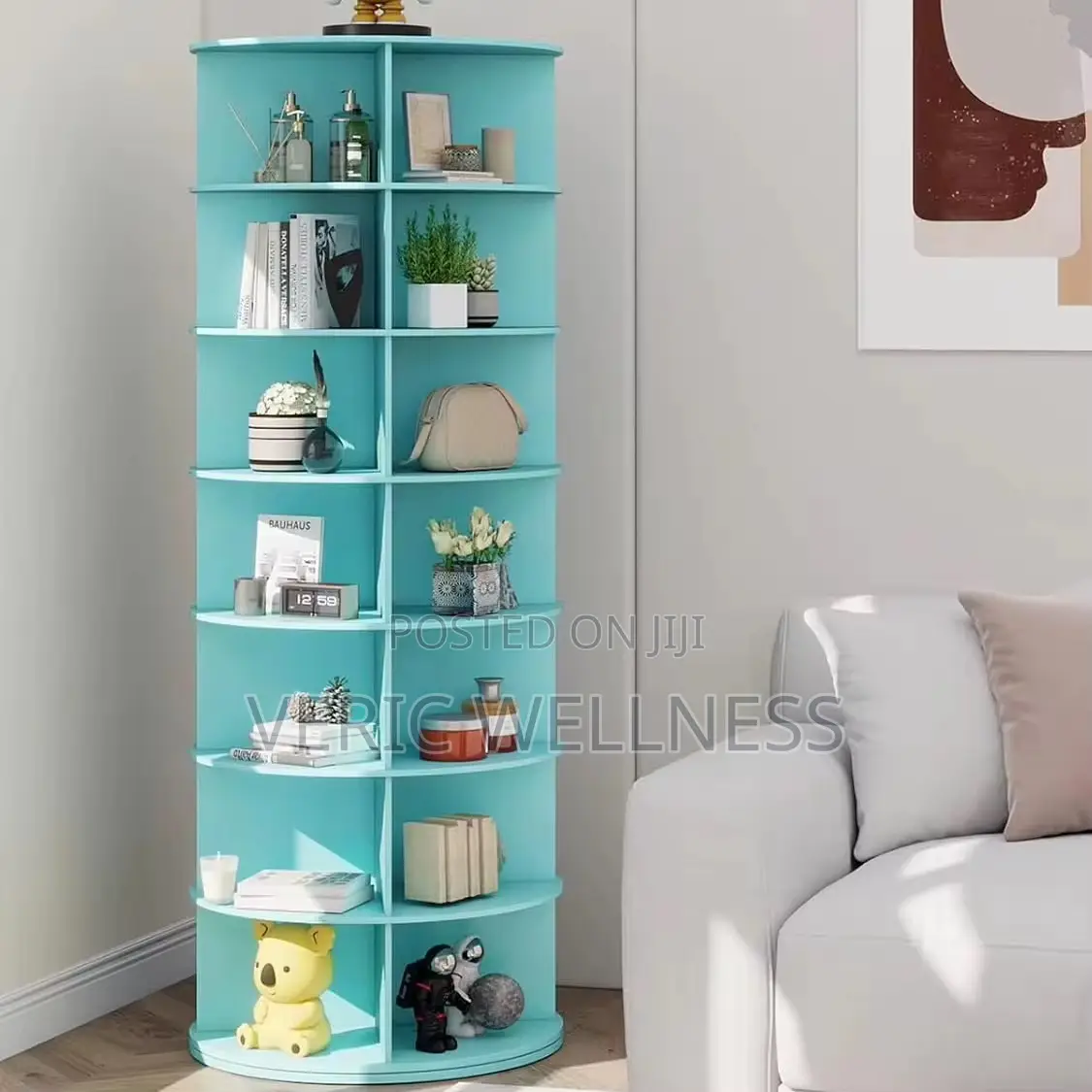 7tier Rotating Shoe Rack