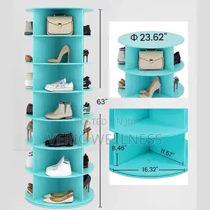 7tier Rotating Shoe Rack