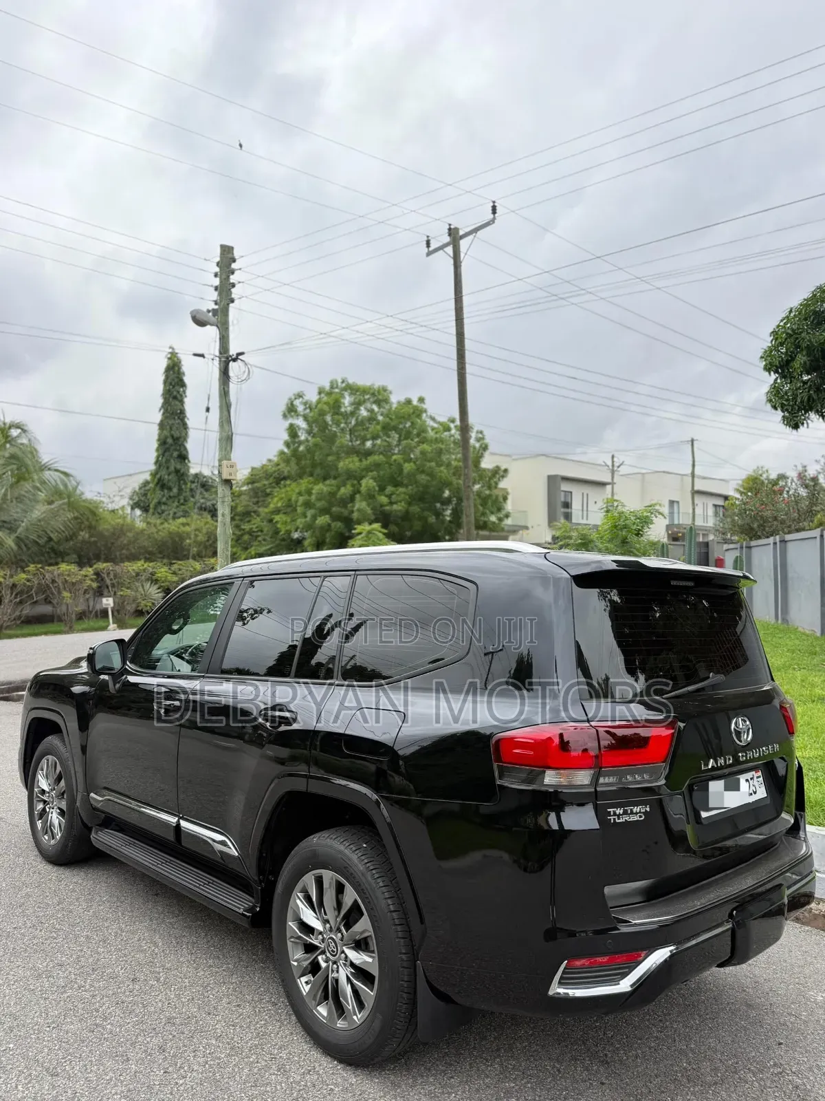 New Toyota Land Cruiser LC300 2023 Black